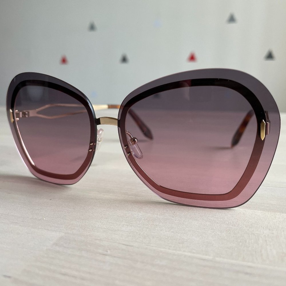 Victoria Beckham Floating Butterfly Sunglasses